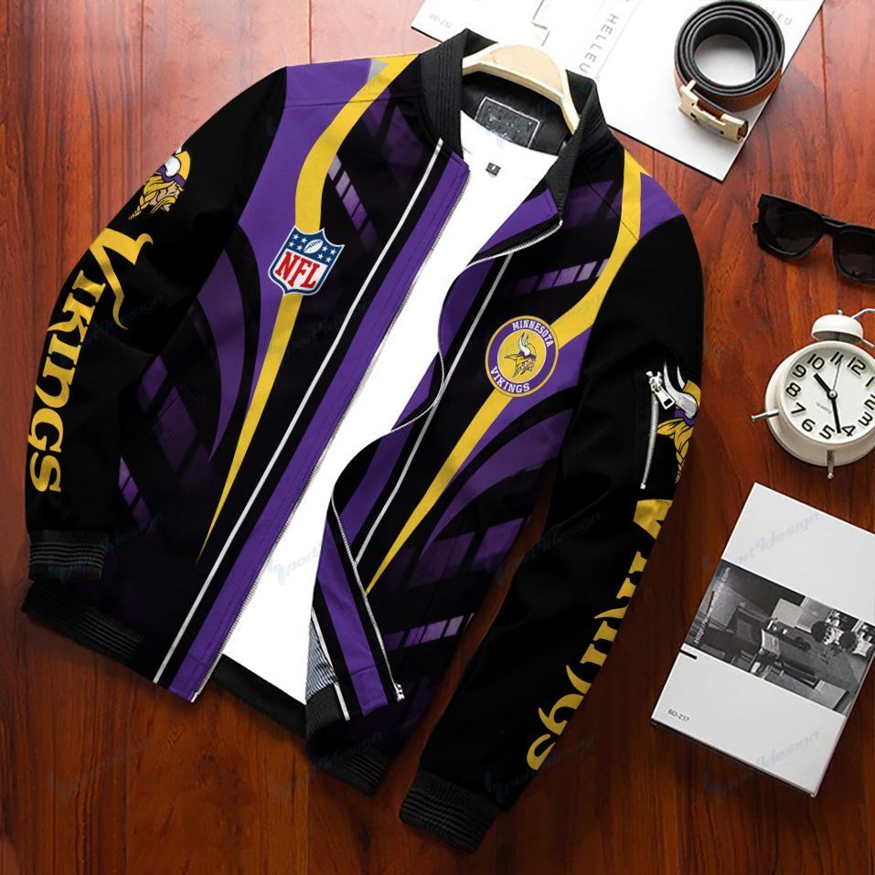 Minnesota Vikings Bomber Jacket 381