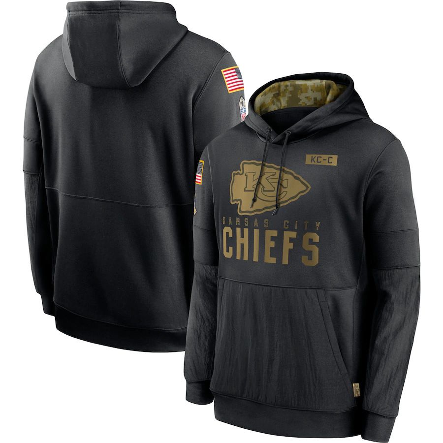 Kansas City Chiefs Men’s Salute to Service Hoodie