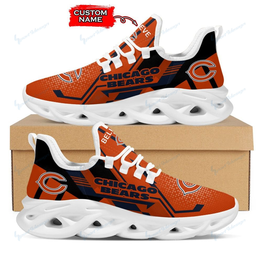 Chicago Bears Personalized Yezy Running Sneakers 783