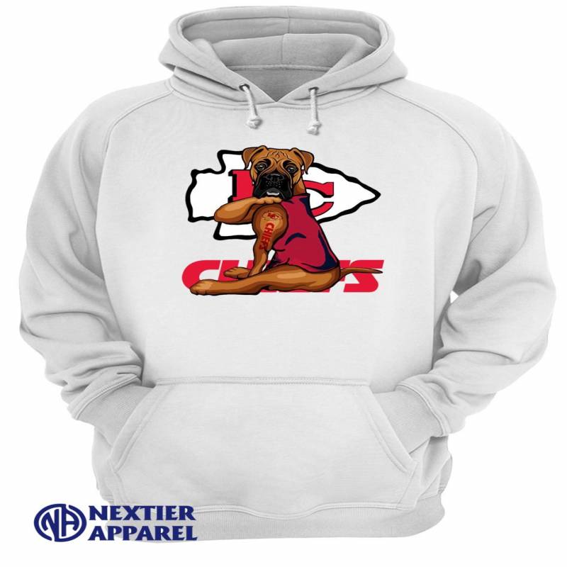 Boxer Tattoo Kansas City Chiefs Shirt Unisex Hoodie