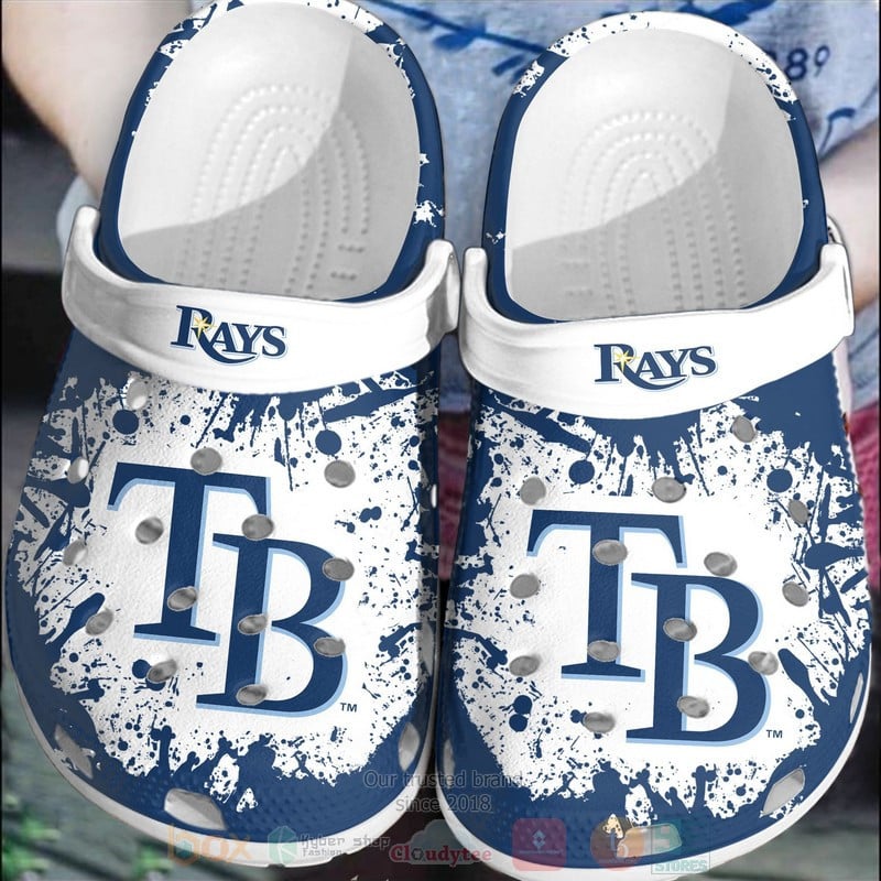 Tampa Bay Rays Crocs Crocband Shoes