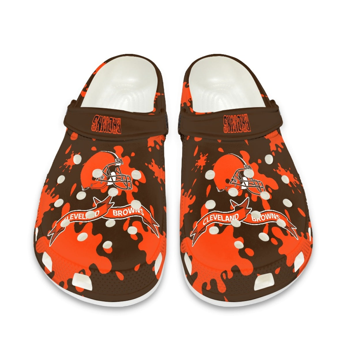 Cleveland Browns Crocs Clog Shoes