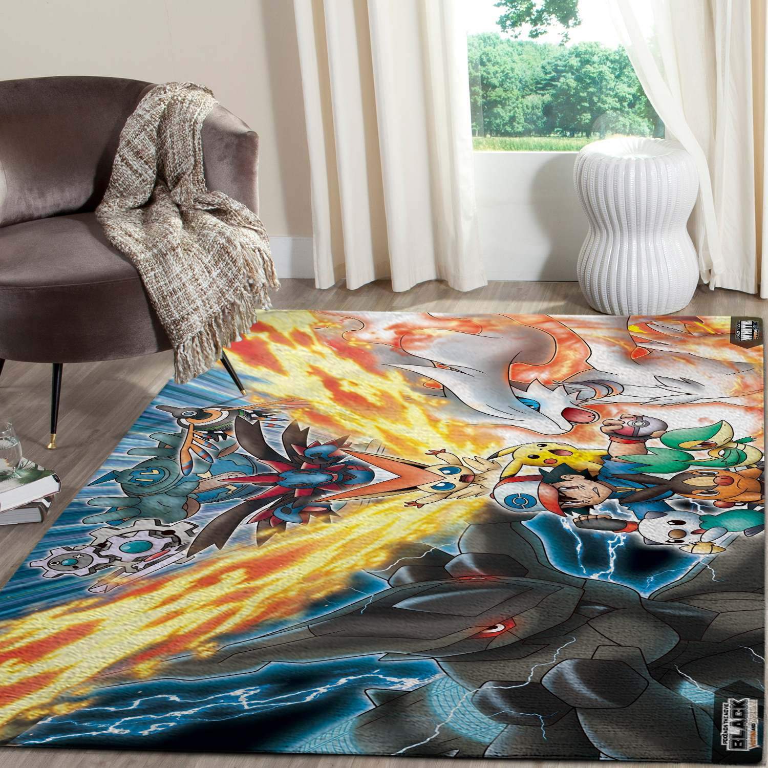 Pokemon Family Anime Movies Area Rug …