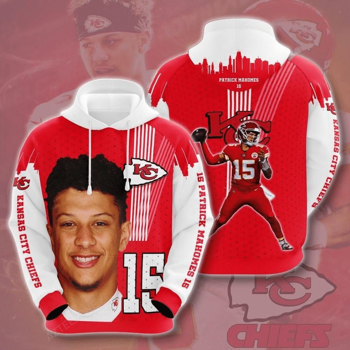 Patrick Mahomes II  Kansas City Chiefs All Over Printed Hoodie TN240941