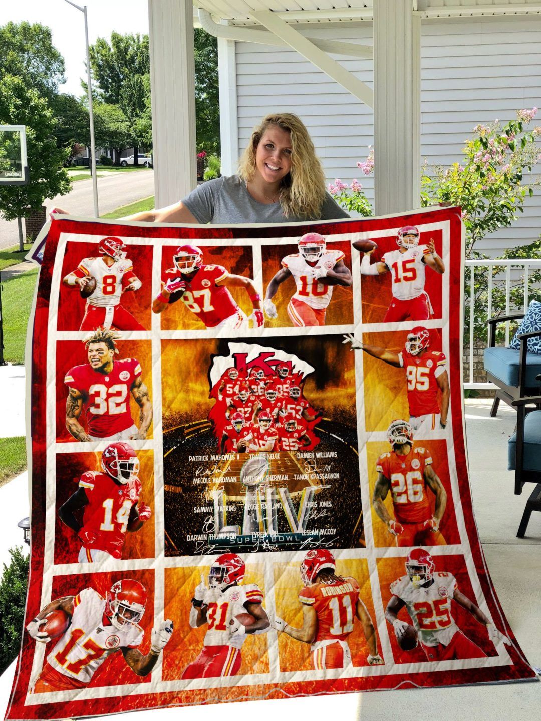 Kansas City Chiefs Quilt -Limited Edition QUILT BLANKET