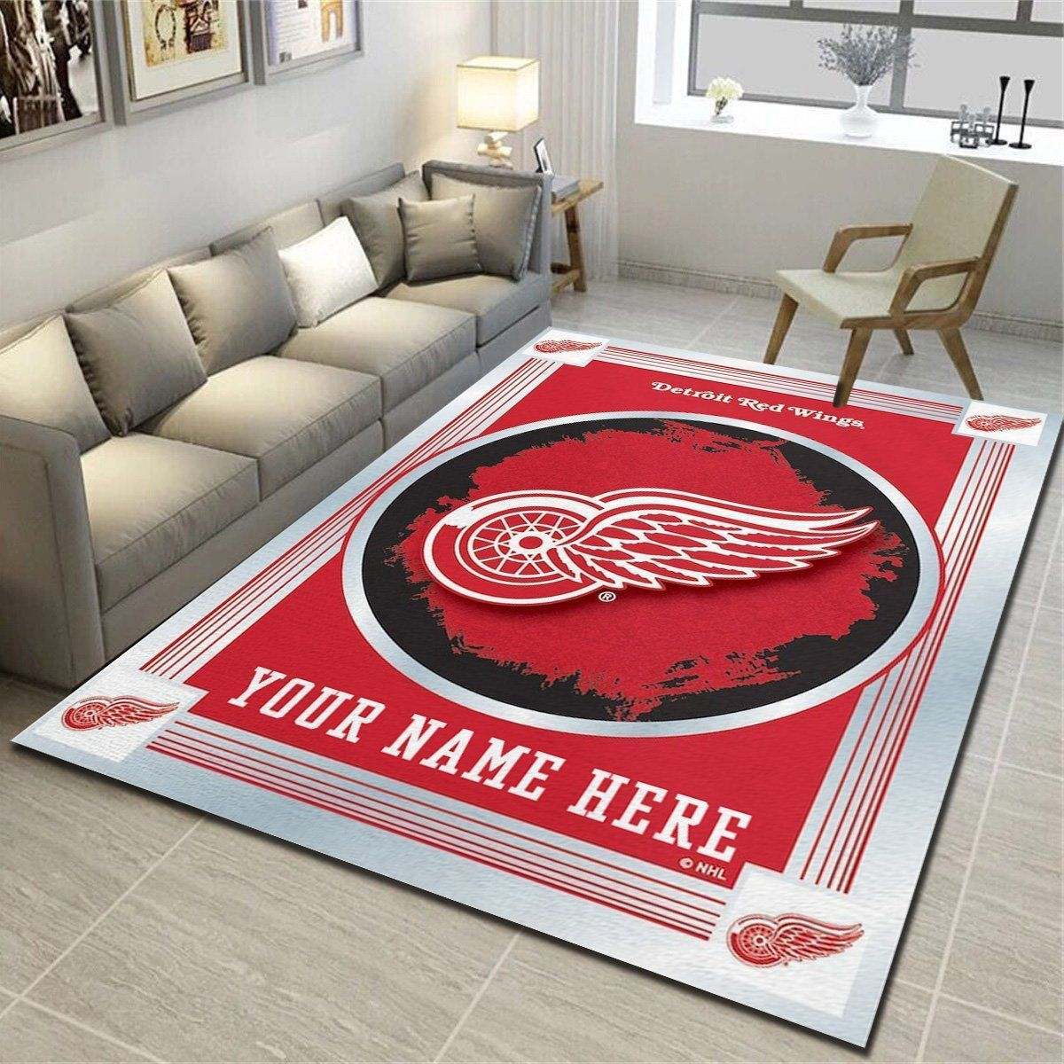 Detroit Red Wings Personalized Area  &hellip;