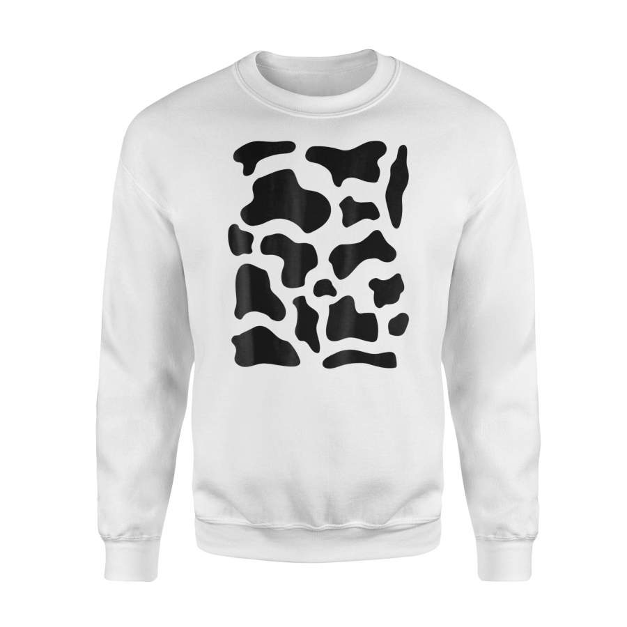 Cow Costume Funny Cute Animal Funny Halloween Sweatshirt