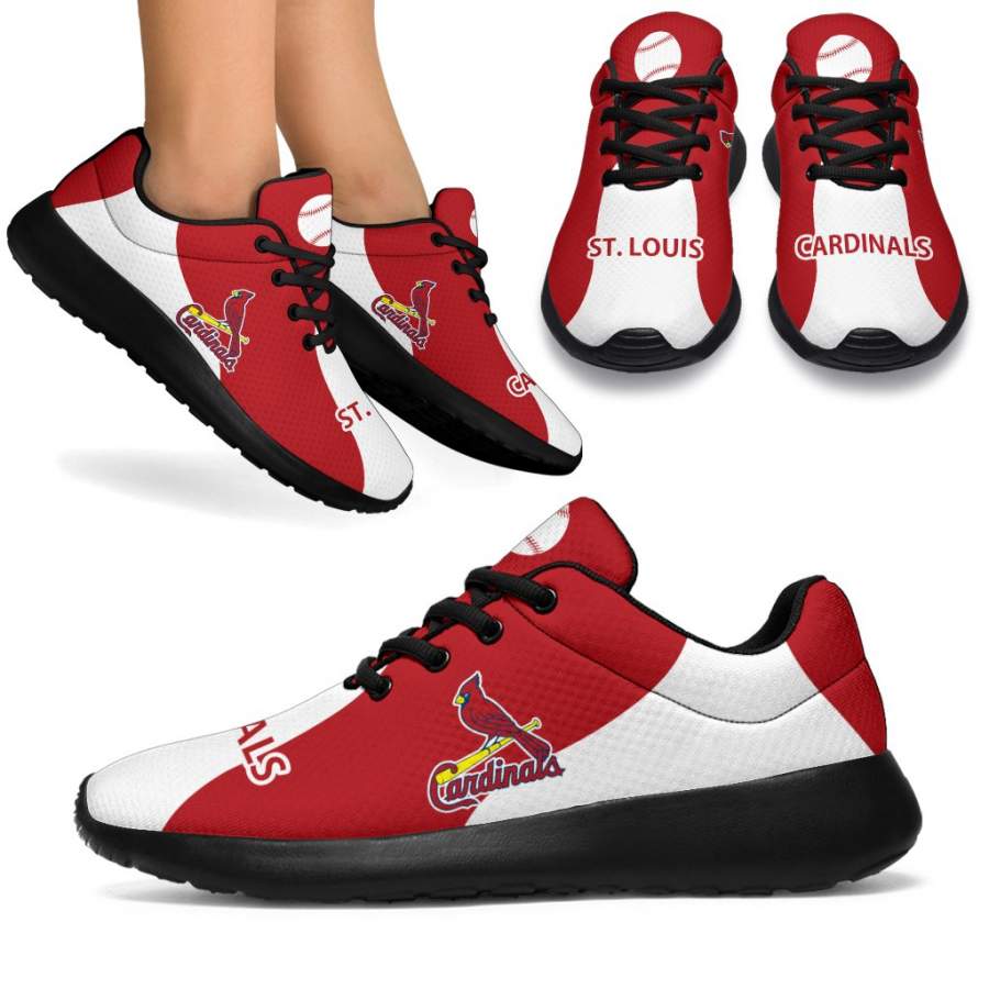 Special Sporty Sneakers Edition St. Louis Cardinals Shoes