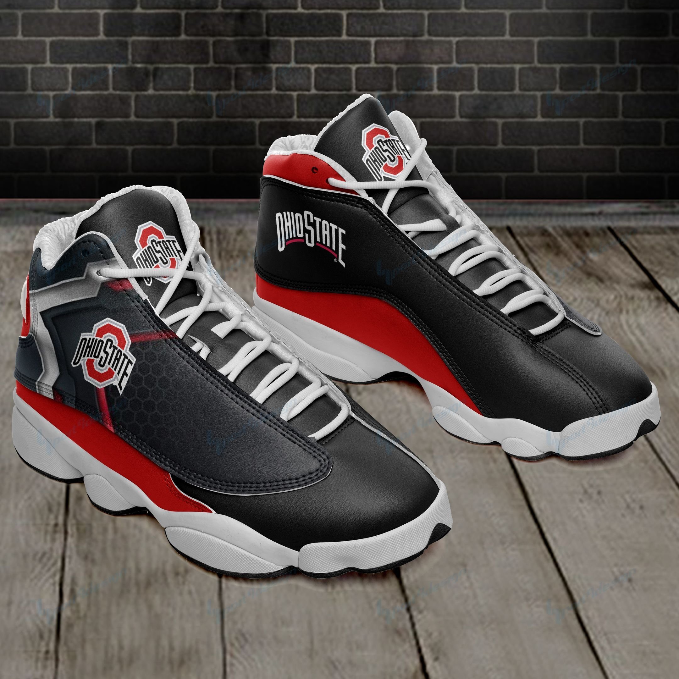 Ohio State Buckeyes Air JD13 Sneakers 188