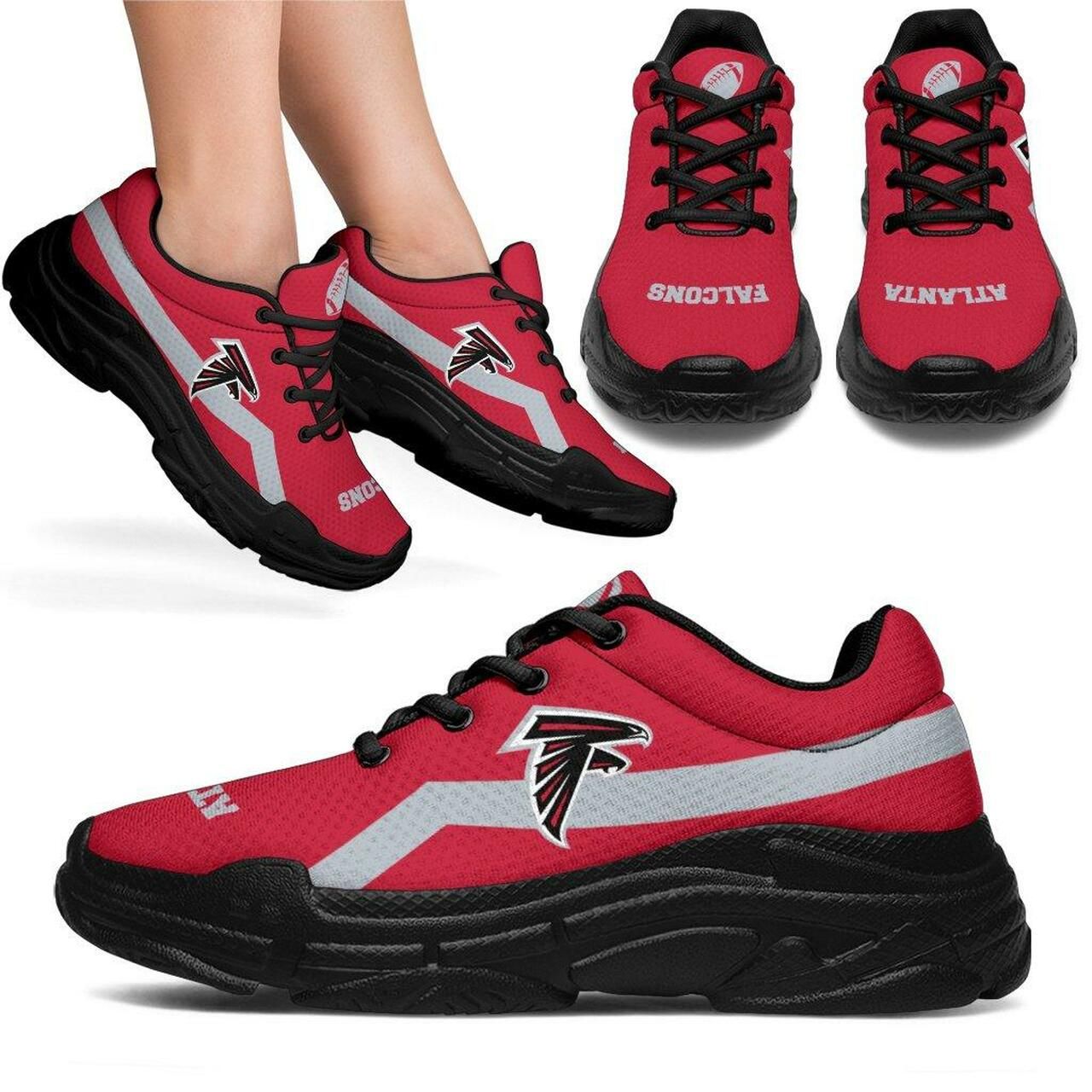 Atlanta Falcons Sneakers With Line Shoes Edition Chunky Sneaker Running Shoes For Men, Women Shoes15809