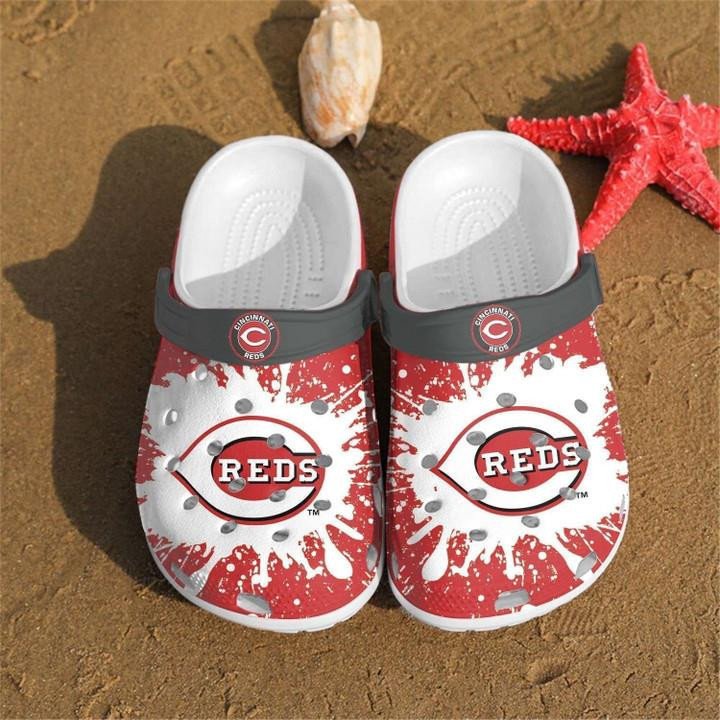 Cincinnati Reds Gift For Fans Crocs Crocband Clog Shoes