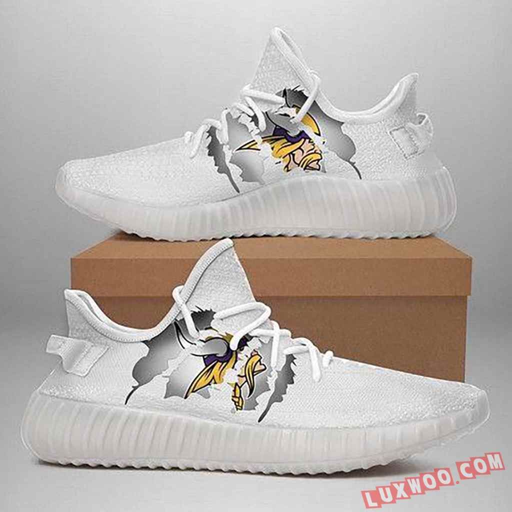 240708 Minnesota Vikings Yeezy Shoes Sport Sneakers – Yeezy Shoes