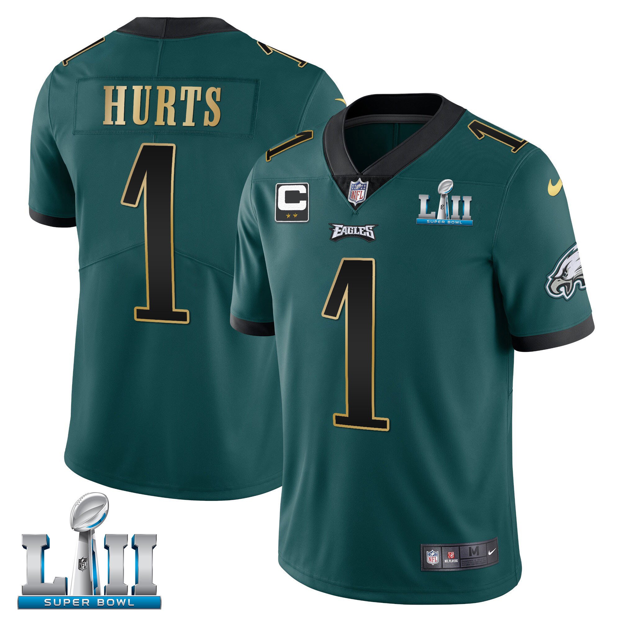 Eagles Super Bowl Lii Patch Vapor Jersey – All Stitched – Txtrend Shop