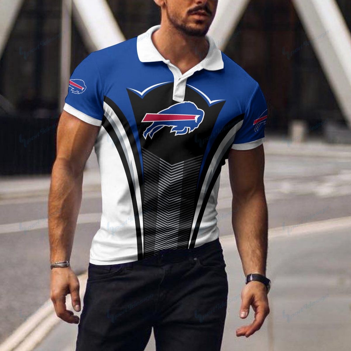 Buffalo Bills Polo T-shirt 034