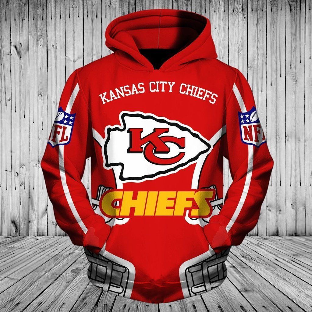 Men Women Kansas City Chiefs 3D Hoodie