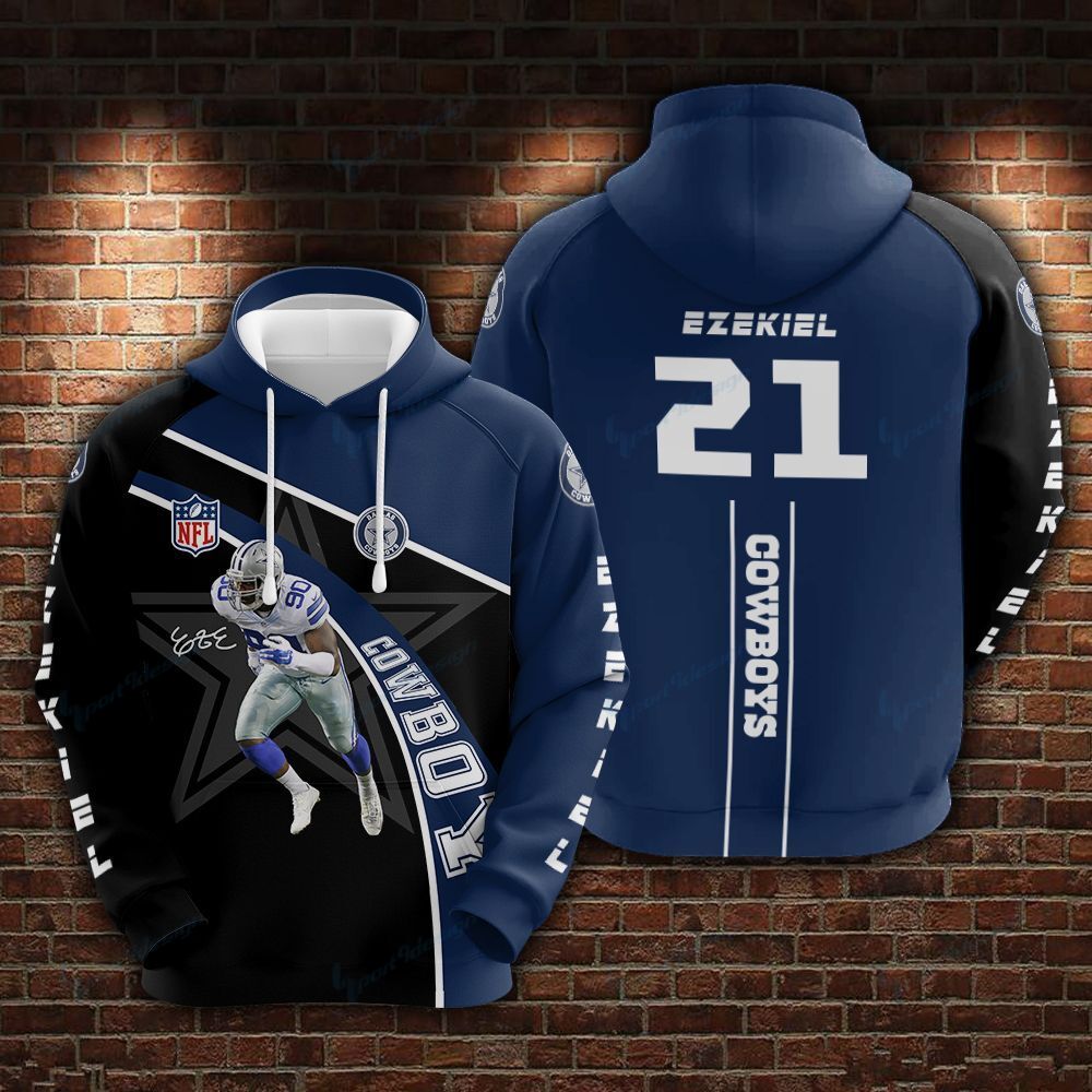 Ezekiel Elliott – Dallas Cowboys Limited Hoodie 819