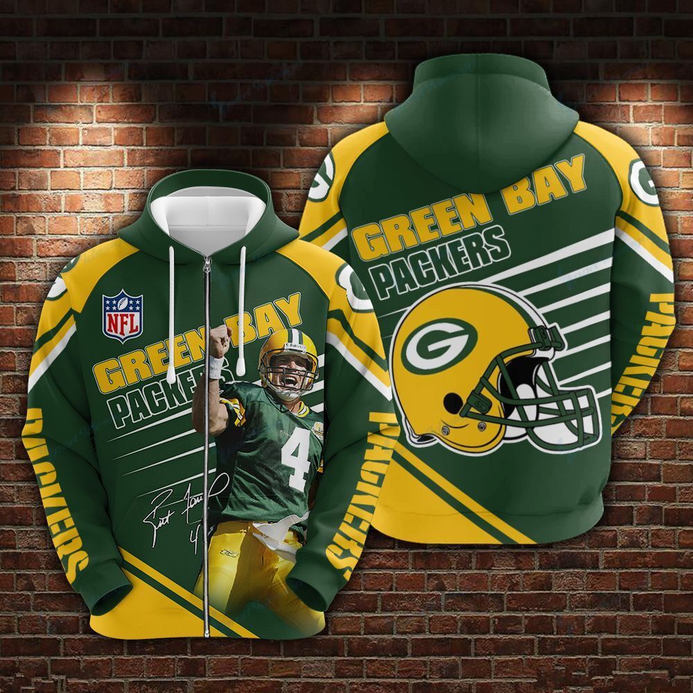 Brett Favre – Green Bay Packers Limited Hoodie 847 – Donelanetop Store