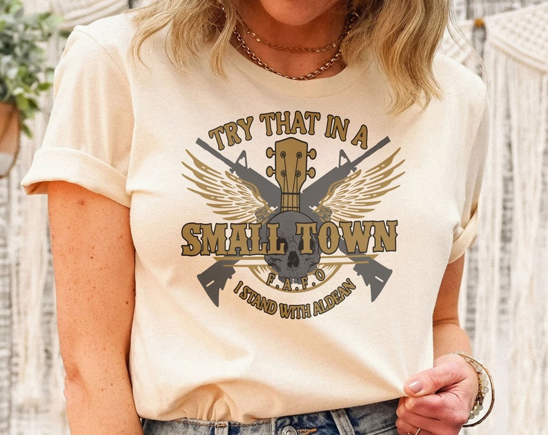 Vintage Try That In A Small Town Shirt, Jason Aldean Shirt