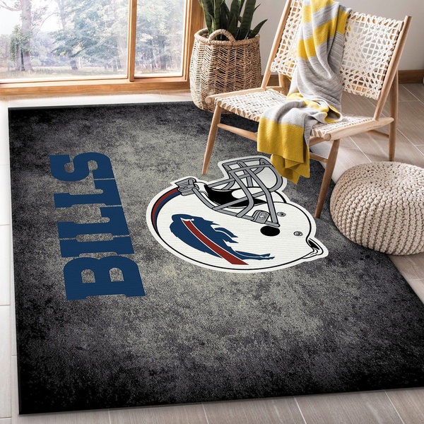 Buffalo Bills rug Football rug Floor Decor BB03 The US Decor