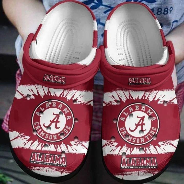 Alabama Crimson Tide Unisex Crocs Clog Shoes