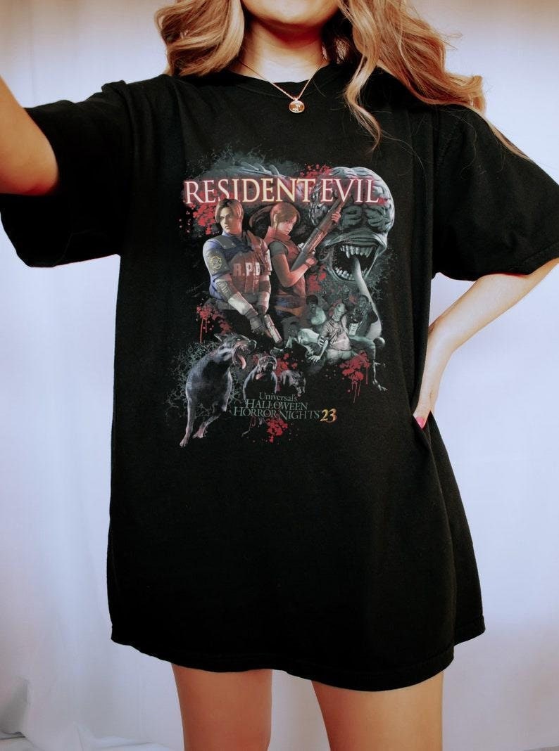 Resident Evil Racoon City Survivors Shirt, Resident Evil Leon Kennedy Shirt