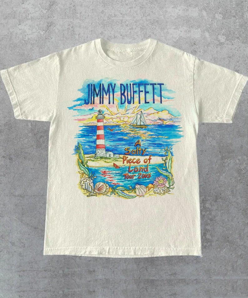 Jimmy Buffett Shirt, Rare Jimmy Buffett Tour Shirt, Vintage Jimmy Buffett Tee, 90S Bootleg Shirt, R.I.P Jimmy Buffet