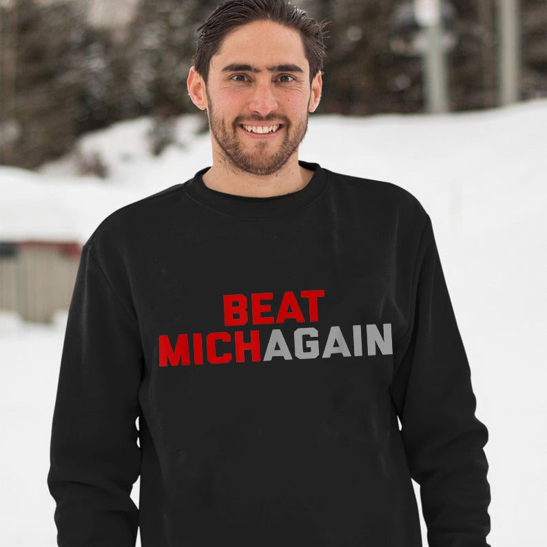 Beat Michiagain Sweater, Christmas Shirts Gift For Football Lovers – Gst