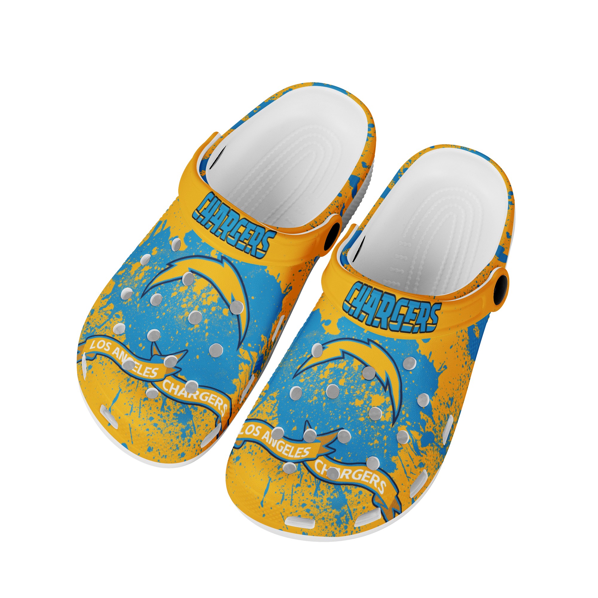 Los Angeles Chargers Crocs Shoes Cute Style#2 Shoes For Fans