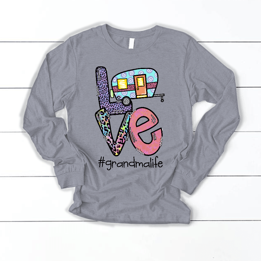 Camping Love Grandma Life Shirt