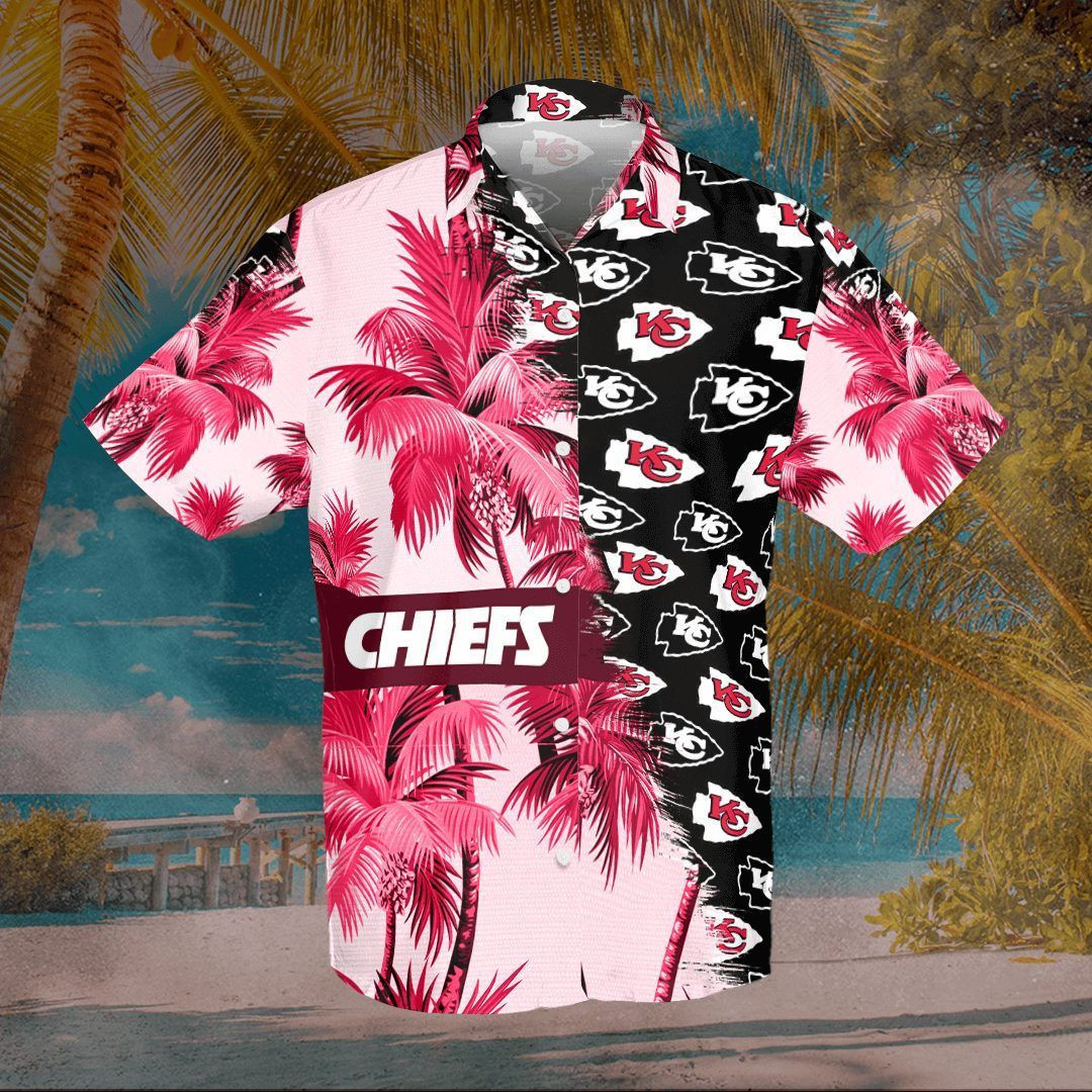 Kansas City Chiefs Team Chiefs All Over Print 3D Hawaiian Shirt-Tph