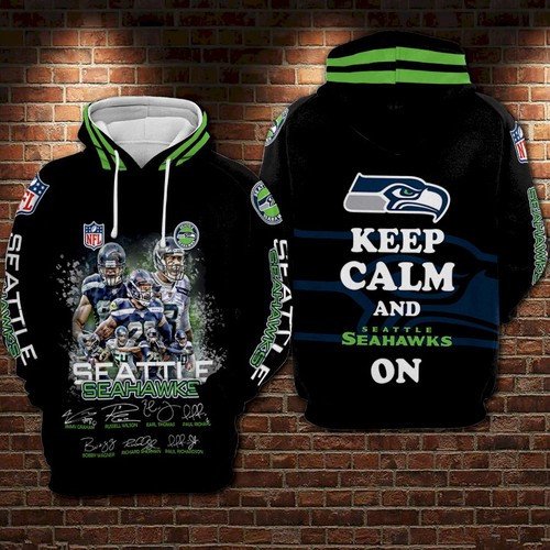 Seattle Seahawks 68 Unisex 3D Hoodie Gift For Fans