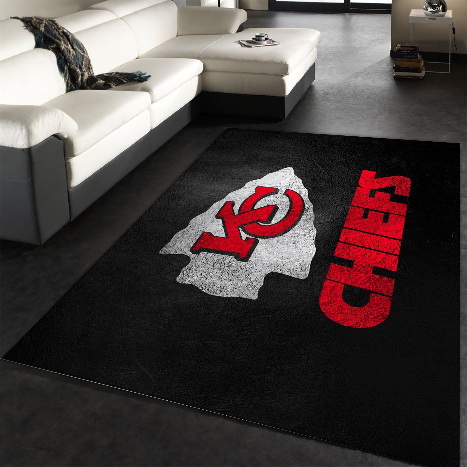 Kansas City Chiefs Area Rug For Christmas Bedroom Us Gift Decor