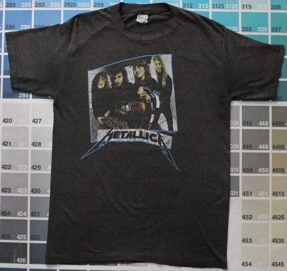 Vintage Metallica Shirt Worn In Band Vintage Metallica Metallica Shirt Vintage Metallica Band Garage Days Revisited Shirt