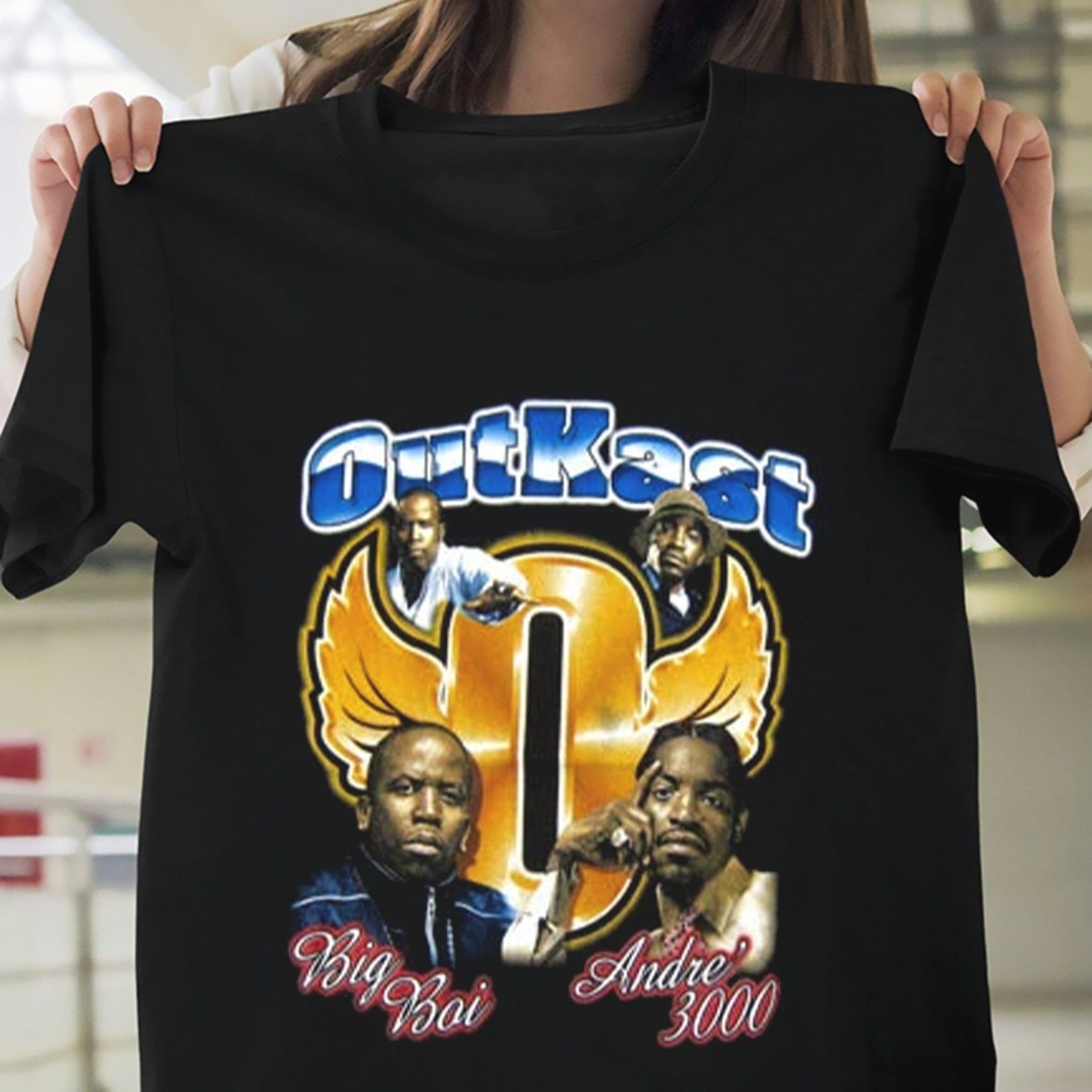 Vintage Outkast Speakerboxxx T-shirt Gift Unisex Tee S-5 Outkast Band Hip Hop Tour Concert Shirt Outkast Shirt Gift Fan