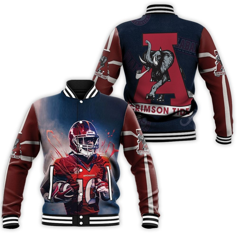 10 Jerry Jeudy Denver Broncos Baseball Jacket For Men Women