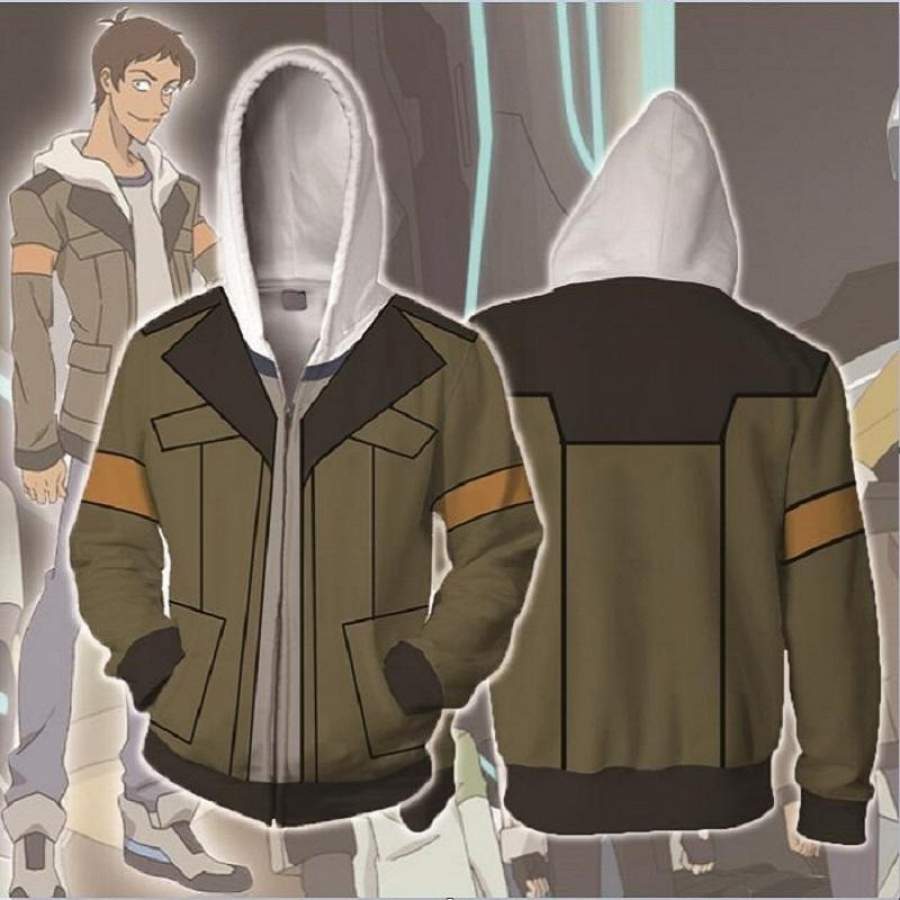 Voltron Hoodies – Legendary Defender Lance Zip Up Hoodie OTA561