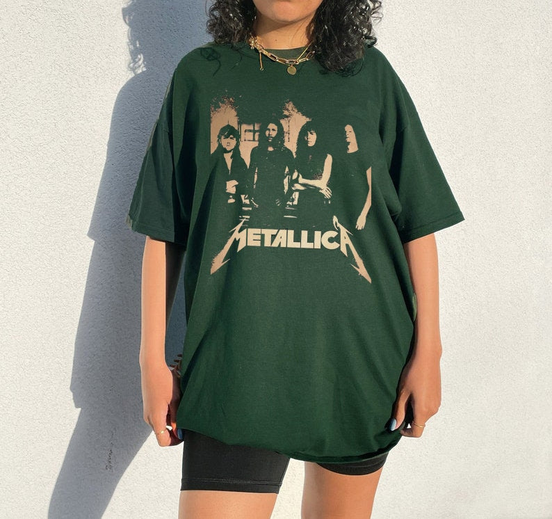 Vintage Metallica Band Shirt Metallica Shirt Metallica Tour T-Shirt ...