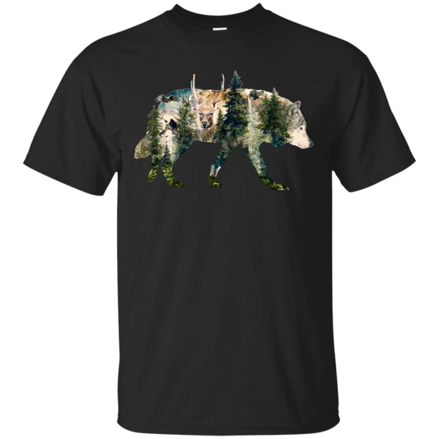 Camping – Spirits of the Animal Kingdom travel T Shirt & Hoodie