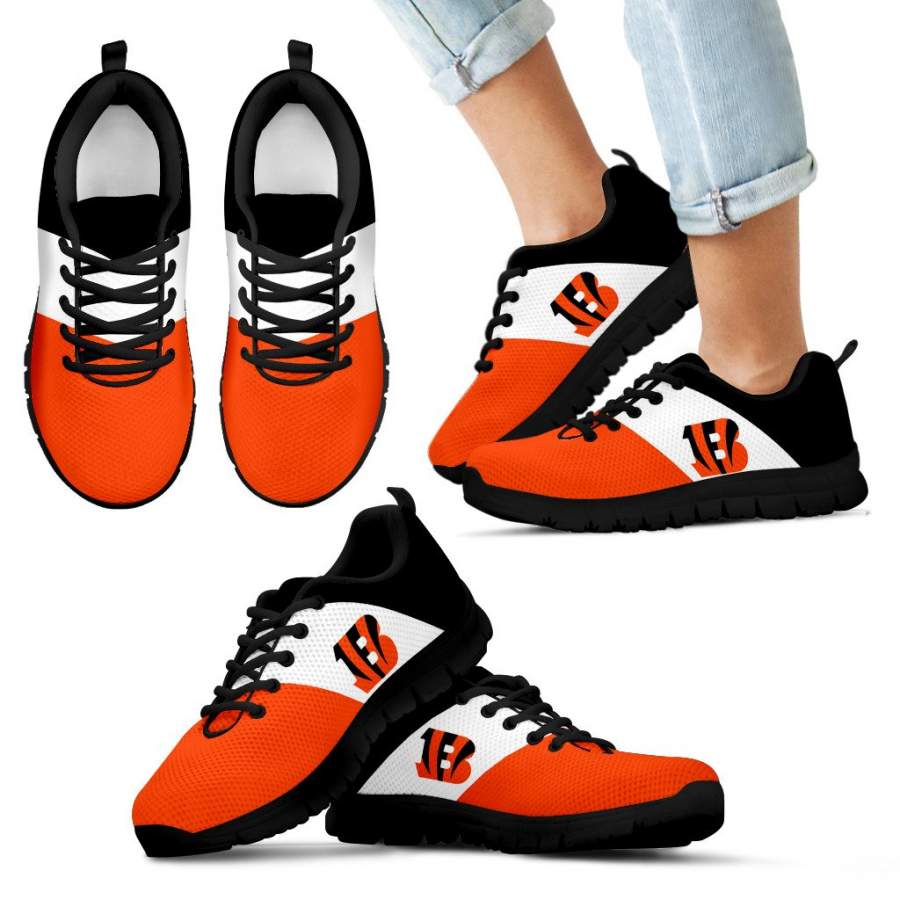 Separate Colours Section Superior Cincinnati Bengals Sneakers