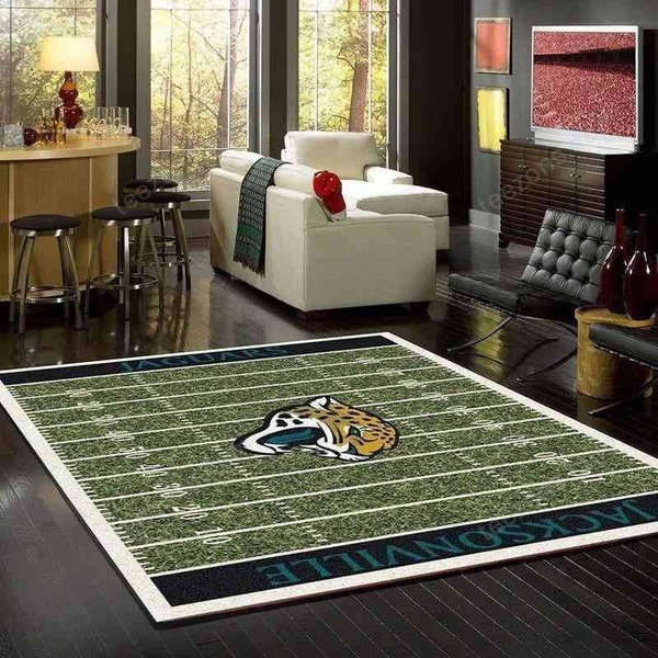 Jacksonville Jaguars Area  Sku 253 Rug