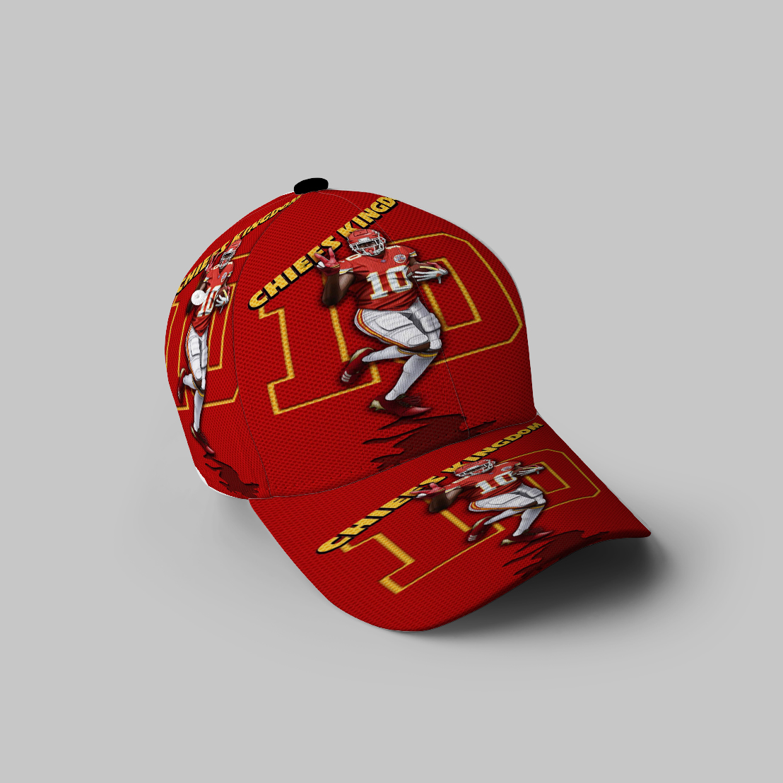 Kansas City Chiefs Tyreek Hill 10 V3 3D Printing Baseball Cap Classic Hat