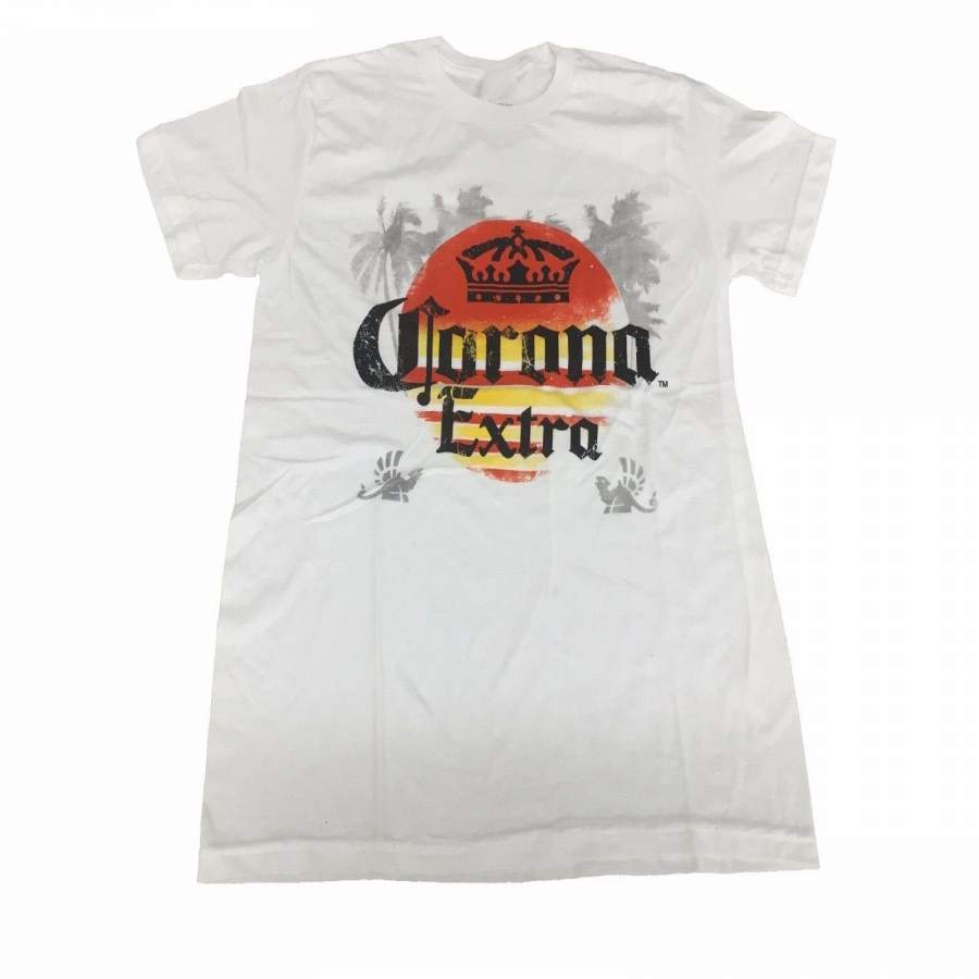 Corona Extra Tropical Beer Vintage Classic Beach Logo Men’s T-Shirt