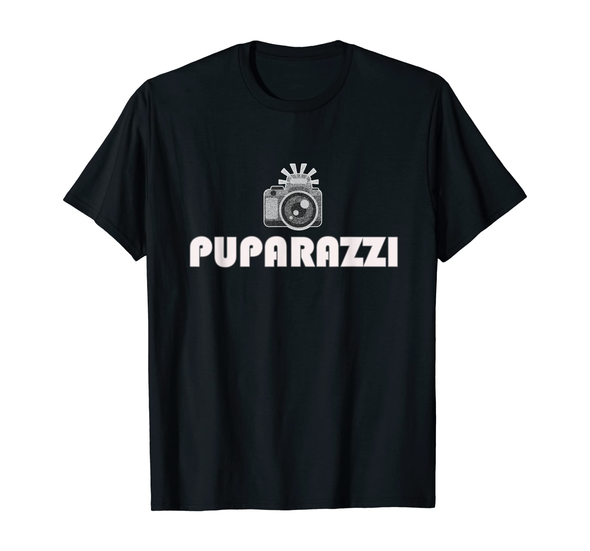 Puparazzi Photographer Puppies Dog Lover T-shirt