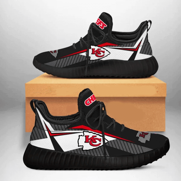 Kansas City Chiefs Sneakers Custom 4 Shoes Black