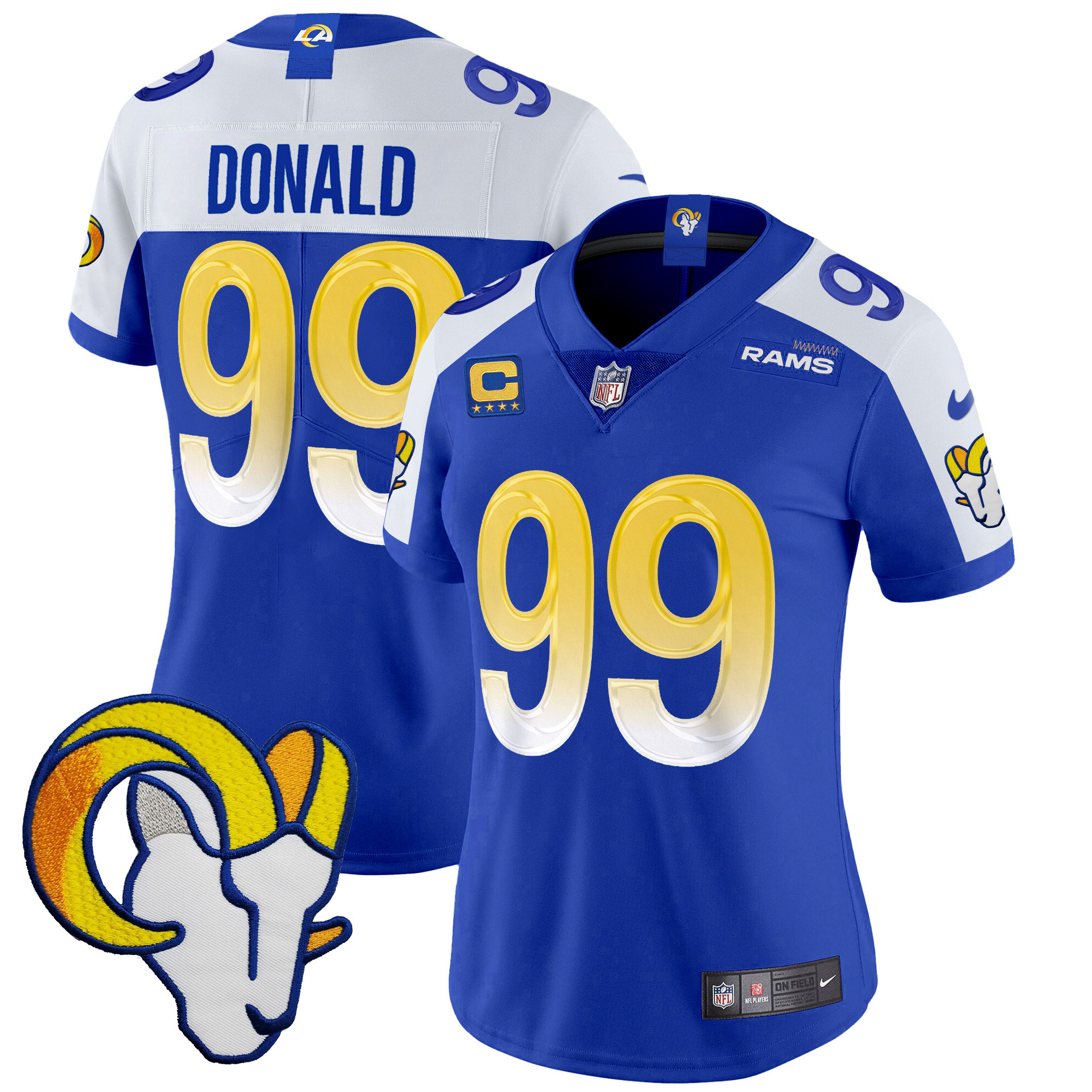 Women’S Rams Vapor Limited Jersey V2 – All Stitched