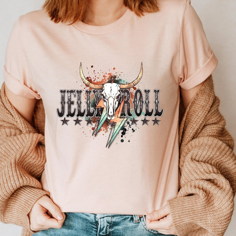 Jelly Roll American Rock Singer T-Shirt, Son Of A Sinner Shirt, Western Shirt,Cowgirl Shirt