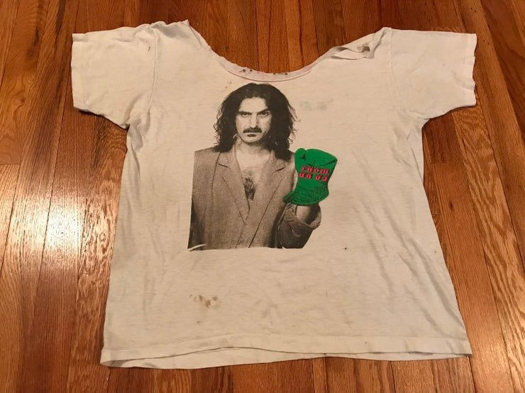 1984 Frank Zappa Tour Vintage Shirt