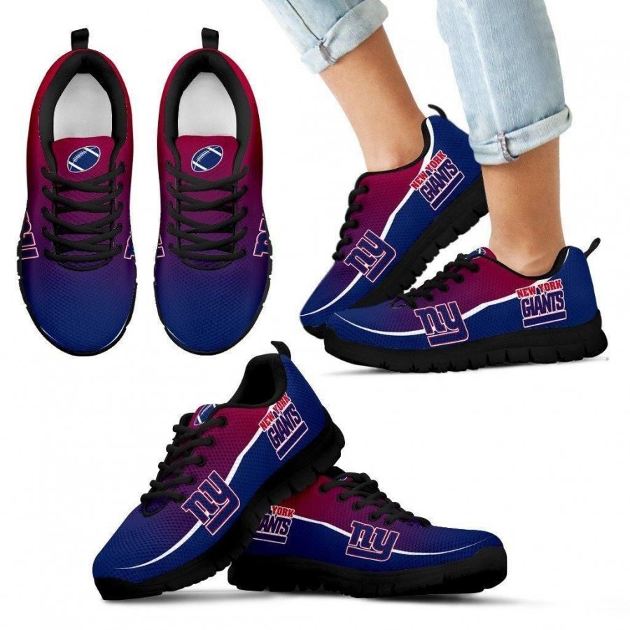 Colorful New York Giants Passion Sneakers #565