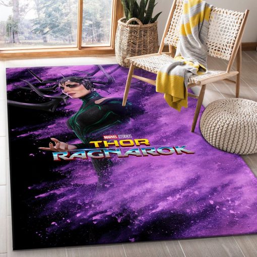 Thor Ragnarok Hela Movie Rug All Over Print Logo Custom Area Rug Carpet Full Sizes Home Living Rug Carpet Decor