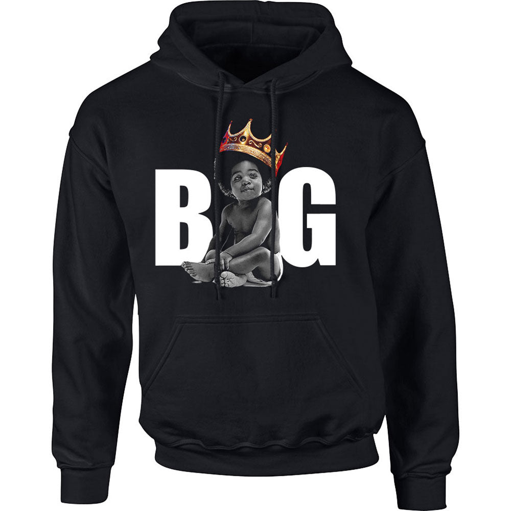 Biggie Smalls Unisex Pullover Hoodie: Big Crown New Hoodie